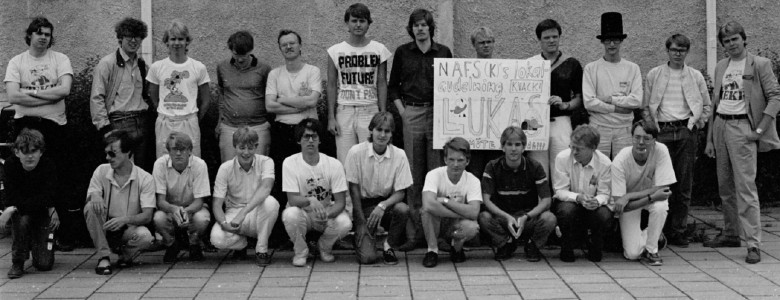 Gruppfoto från Ankon 1985 i Uppsala